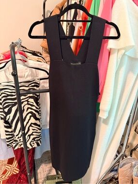 House of Harlow 1960 Black Sleeveless Mini Dress